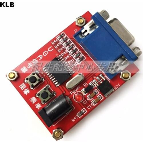 LCD Repair Tools VGA LCD Signal Generator LCD Display Tester Test Signal Source 7-12V power