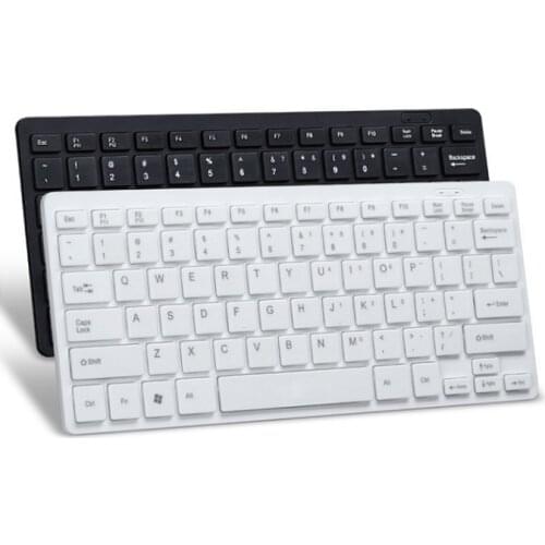 K-1000 USB 2.0 Mini Ultra-Thin Wired Professional 78 Keys Keyboard Home Notebook Desktop Computer Latest Keyboards