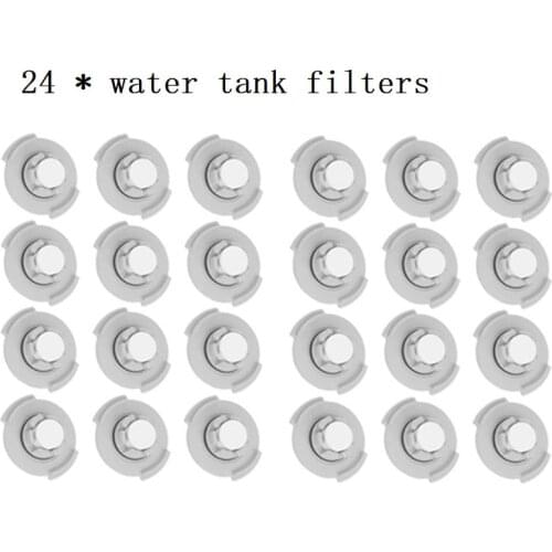 Top Sale 24 Pcs/Lot For Xiaomi Roborock Robot S50 S51 Vacuum Cleaner Spare Parts Accessories Roborock Water Tank Filter