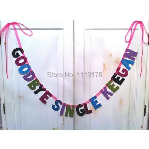 Cheap Custom Bachelorette Banner / Bachelorette Party Decoration / Bridal Shower / Photo Prop wedding garland