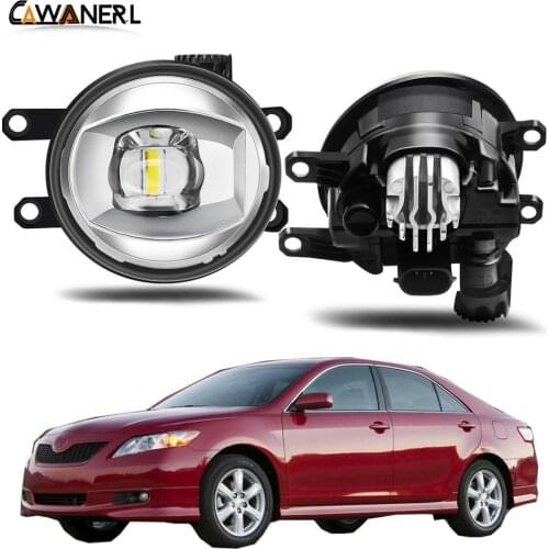 Fog Light Assembly 30W 8000LM Car Front Bumper LED Lens Fog Lamp DRL H11 12V For Toyota Camry 2006 2007 2008 2009 2010 2011 2012