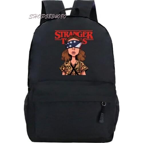 Stranger Things Backpack Women Men Travel Rucksack School Bags for Teenagers College Large Laptop Men Bookbags Back To School