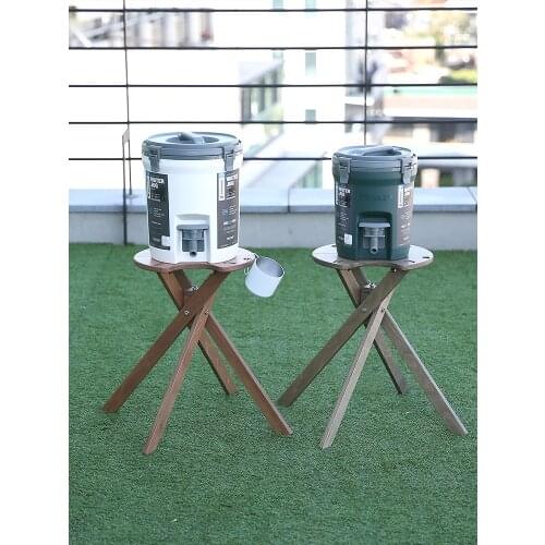 Outdoor Portable Bench Foldable Beach Chair Fishing Stool Camping Storage Folding Maza Leisure Chair Water Bucket Rack