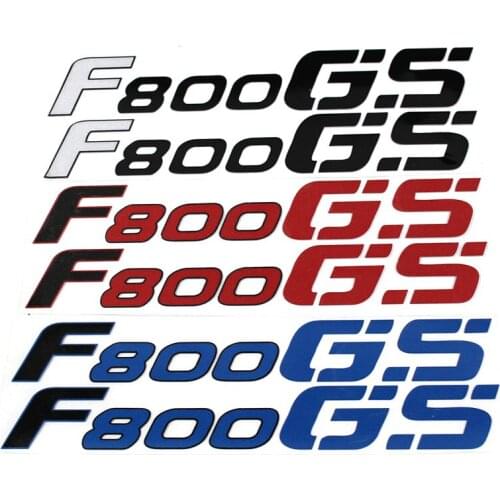 Motorcycle LOGO affixed with reflective 3D reflector decal for BMW F800GS F800-GS F800 GS