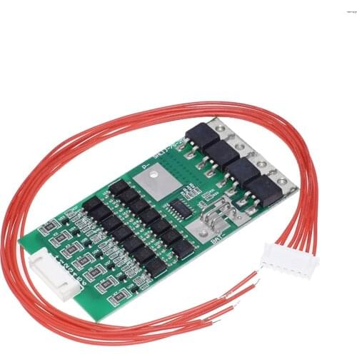 Bms 7S Li-ion Lithium 18650 Battery Protection Board 24V 20A Battery Balancer With Matching Cable Automatic Protection Function
