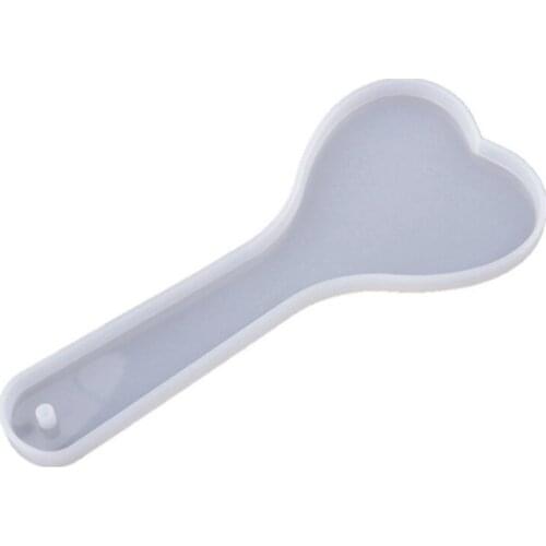 DIY Crystal Epoxy Resin Mold Paddles Racket Mirror Silicone Mold For Resin