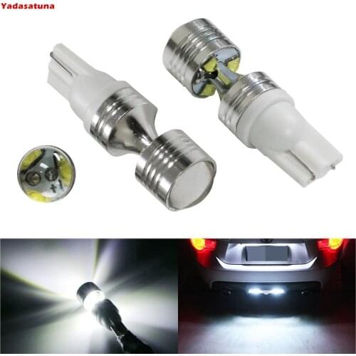 2 Pieces/Lot 30W High Power CREE XP-E Chips 912 921 920 906 LED Replacement Bulbs For Car Backup Reverse Lights Canbus