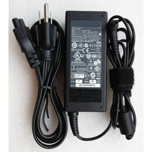 19V 3.42A 3P AC/DC Adapter Delta for Fujitsu LifeBook E544 Notebook