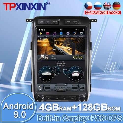 For Ford F150 2009 2010 2011 2012 Android 9.0 4+128G ISP Touch Screen Car Multimedia Radio Player GPS Navigation System Carplay