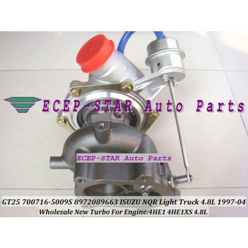Free Ship GT25 700716 700716-0003 700716-0006 8972089661 Turbo For ISUZU NPR NQR NKR light Truck 1997-04 4HE1 TC 4HE1XS 4.8L
