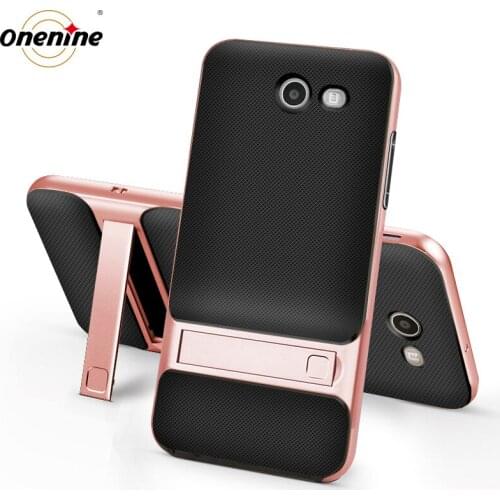 Phone Cover Case for Samsung Galaxy J7 2017 Case Silicone Cover 5.5 3D Kickstand TPU Hybrid Mobile Back Funda Carcasa Cute Coque