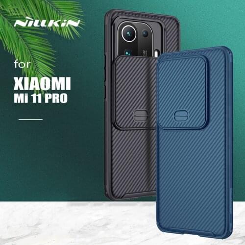 For Xiaomi Mi 11 Pro Case Nillkin CamShield Case Slim Slide Camera Case Ultra-Thin Back Cover for Xiaomi Mi 11 Mi11 Pro Case