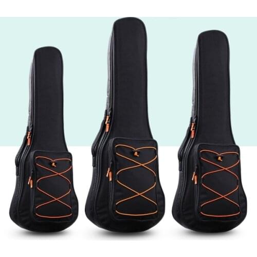 20mm Waterproof Soprano Concert Ukulele Bag Case Backpack 21 23 24 26 Inch Ukelele Beige Mini Guitar Accessories Gig