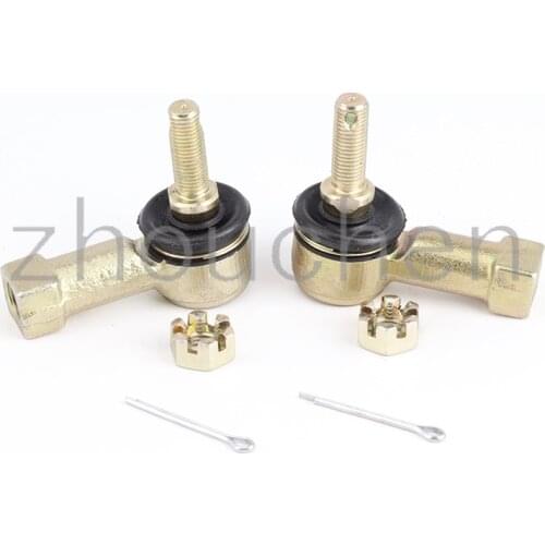 1 pair of M10-M10 tie rod end kit ball joints for four-wheel ATV agricultural vehicles tie rod steering knuckle ball joint parts