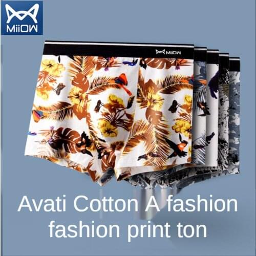 MiiOW New Mens Underwear, Cotton Boxer Briefs, Boys' Underwear, Mens Cotton Underwear, Mens Adult