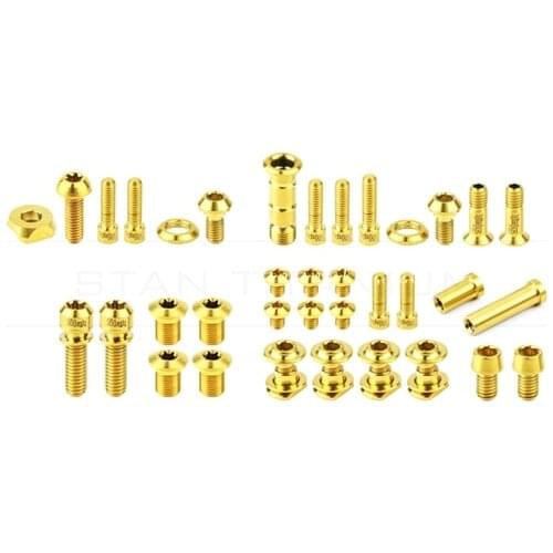 Titanium TC4 Bike Screws Bolts Group Set for Bicycle Derailleur System SHIMANO ULTEGRA UT6800 / 5800 / DA9000 / UT R8000