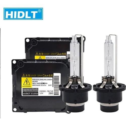 2021 NEW HIDLT Car Headlight Kit Xenon D2S D2R D4S D4R HID Part Number 85967-51050 35W 55W D2S HID Xenon Light Kit D4S HID Kit