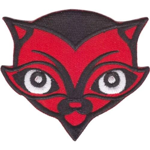 New arrival patch of Devil cat emboridered iron on patch