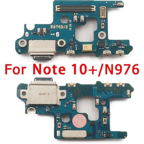 Original USB Charge Board for Samsung Galaxy Note 10 + Note10 Plus Charging Port For N976 PCB Connector Flex Cable Spare Parts