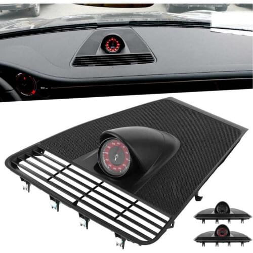 Dash Clock Instrument Panel Upper Cover with Stopwatch Upgrade for Porsche Panamera 971 2017 2018 2019 2020