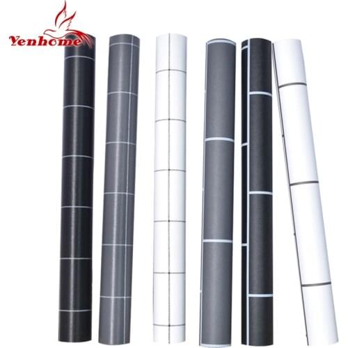 5M Modern Kitchen Tile Sticker Bathroom Waterproof Self adhesive Wallpaper Living Room Bedroom Vinyl PVC Home Decor Wall Sticker