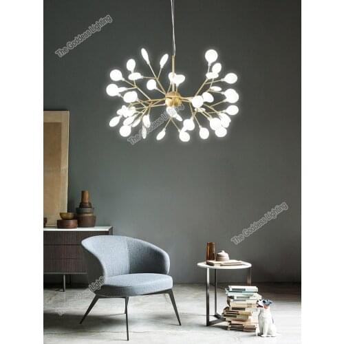 Modern Firefly LED Chandeliers Decor For Home Decoration Kitchen Living Dining Children' Room Bedroom Ceiling Lamp Indoor Lights