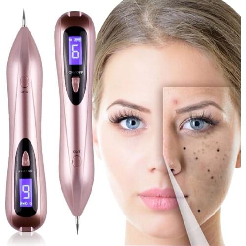 High-quality Remove Granulation Warts Knots Tattoo Facial Freckles Black Spots Beauty Pen Laser Electric Ion Dot Mole Machine