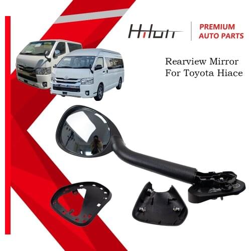 Car Front Reflector Rearview Mirror For Toyota Hiace 2005-2018 Car-Styling Car Exterior Parts