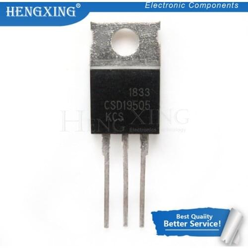10pcs/lot CSD19505KCS CSD19505 19505KCS TO-220 80V 150A new original In Stock