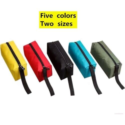 1PCSMultifunctional waterproof tool bag screwdriver pliers repair hand tool storage bag electrician kit with wrist strap