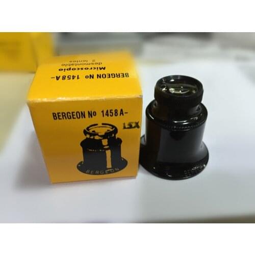 BG1458 12X 15X Watchmaker eyeglass microscopio desmontable for to repair the watch and watch tools have different,ultiple