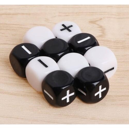 10pcs 15mm Multicolor Acrylic Cube Dice Beads Six Sides Portable Table Games Toy X3UA