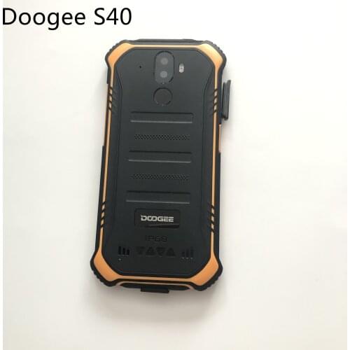 DOOGEE S40 Used Protective Battery Case Cover Back Shell + Camera Glass Lens For DOOGEE S40 2+16G MT6739 Quad Core Smartphone