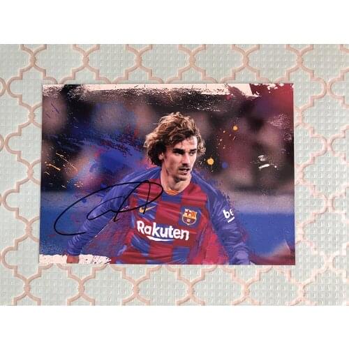 Hand signed Antoine Griezmann autographed photo 5*7 102019A
