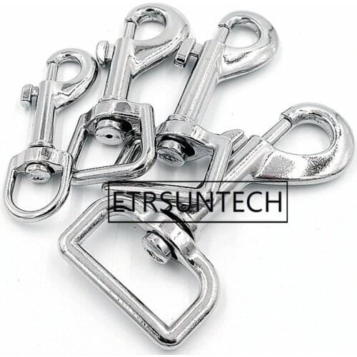 300 Pcs/Lot DIY Silver Dog Leash Metal Zinc Alloy Clasps Dog Clasp Metal Hook Hardware Dog Clip Hook Buckle