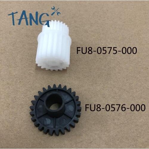 1SET NEW Fuser Drive Gear FU8-0576-000 + FU8-0575-000 for Canon IR2520 IR2525 IR2530 iR 2530i 2525 2520 Printer Gear