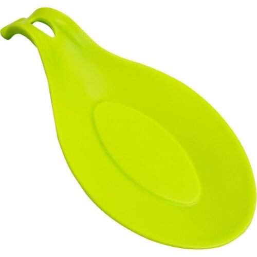 Silicone Spoon Rests Silicone Heat Resistant Placemat Drink Glass Coaster Tray Spoon Pad Kitchen Tool