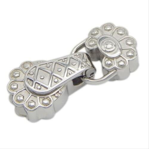 Stainless Steel Clasps Connector Leather Magnet End Cap Clasp Buckle For Diy Charm Bracelets Jewelry Making Accessories