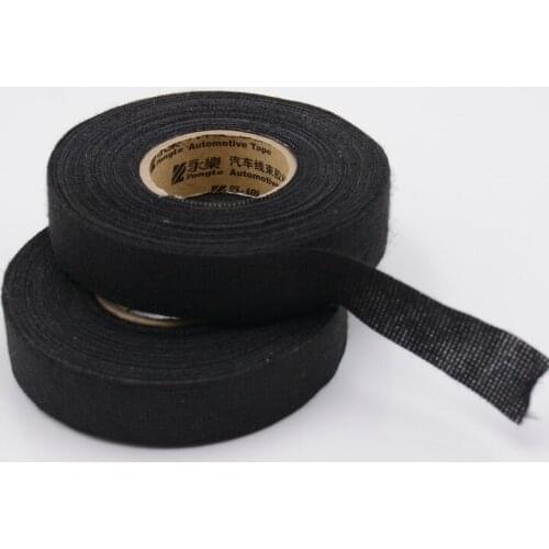 10PCS New 19mmx15m Tesa Coroplast Adhesive Cloth Tape for Cable Harness Wiring Loom