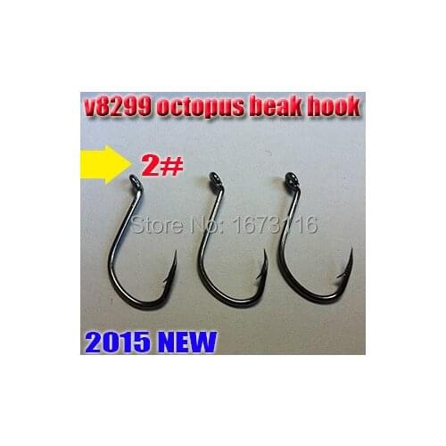 2015hot fishing hook length 20mm octopus beak hooks size:2# high carbon steel quantity:50pcs/lot