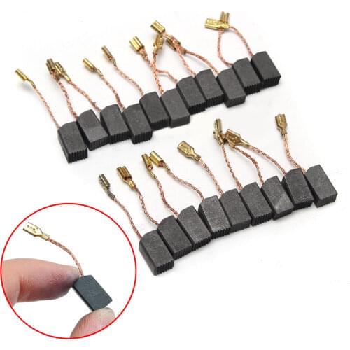 20 pcs 6*8* 15mm Carbon Brushes for Generic Electric Motor Drill Angle Grinder