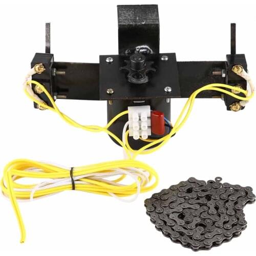 220V Industrial Automatic Incubator Accessories Egg Turning Motor System With 100cm Chain