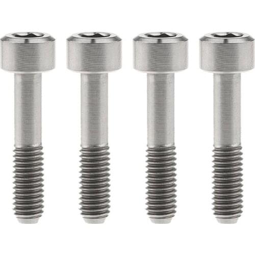4 Pcs Titanium Ti Bolt M5x23 for SRAM XO Hexagon Socket Head Column Titanium Color Screw
