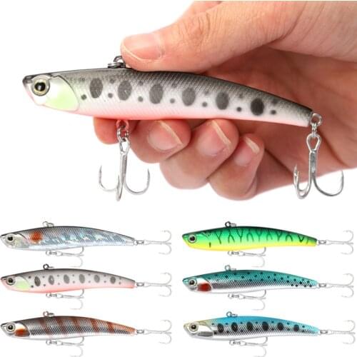 9.3cm 26g VIB For Pike Winter Fishing Tackle 2021 Sinking Vibration Ice Fishing Lure Hard Bait Plastic Isca Artificial Wobblers