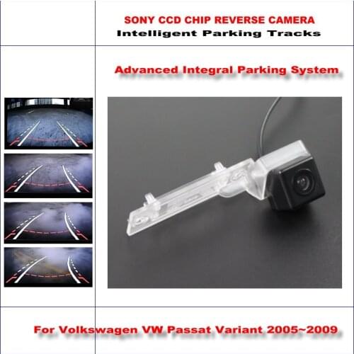 Car Back Camera For VW Passat Variant 2005-2009 Rear View Parking Dynamic Guidance Tragectory CAM