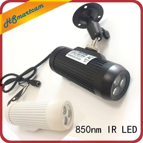 CCTV Fill Light Surveillance Cameras night-vision Fill light 850nm Invisible Day Night 3PCS IR Array Illuminator Lighting