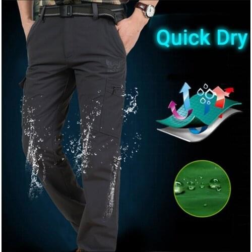 Manluodanni Men's Military Trousers