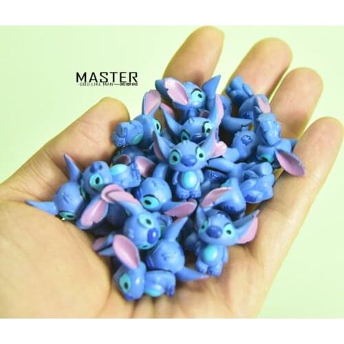 Mini Lovely Anime Figure Model Lilo Stitch Doll Kids Toys For Girls Boy Ornaments Gift Kawaii Room Decor