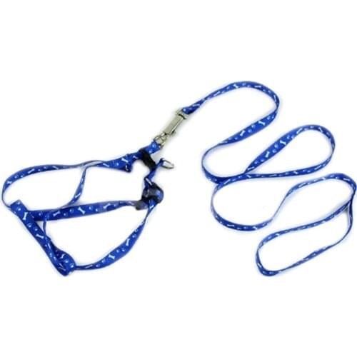 Brand New Nylon Pet Cat Doggie Puppy Dog Leash Lead Harness Belt Traction Rope 0154