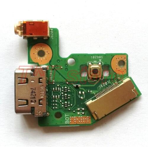 New original FOR ASUS N56J N56JN N56JR N56JK POWER BOTTON VGA BOARD N56JK D-SUB free shipping